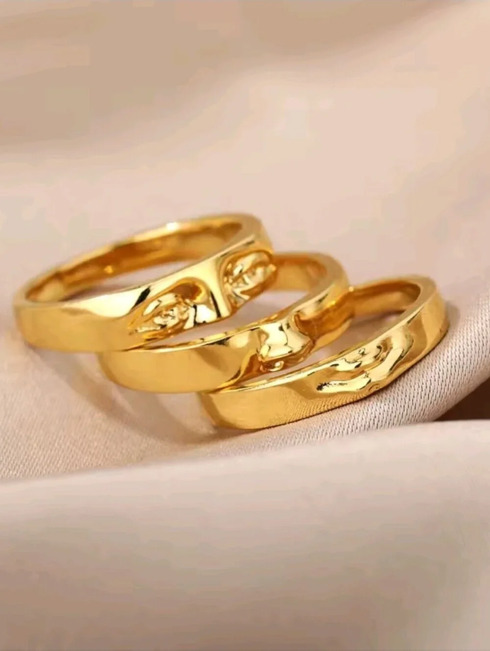 Anthropologie polished gold